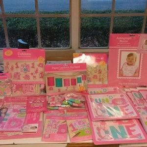 1st Birthday Girl party items